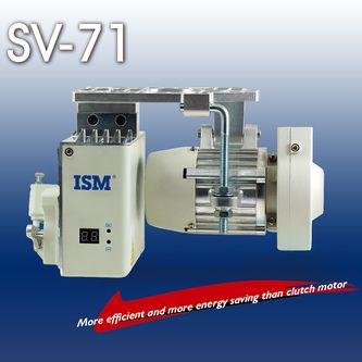 Superior SV-71 E-Z Servo Motor Brushless, Needle Position Sychronizer 110  or 220V , 90mm Pulley, Replaces Clutch Motors on Industrial Sewing Machines  at